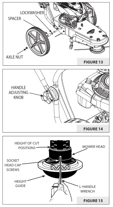 Earthquake M200 Walk Behind String Mower - FIGURE11