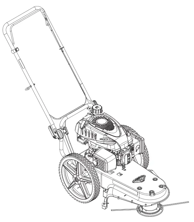 Earthquake M200 Walk Behind String Mower