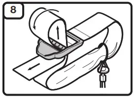 TROY BILT TB304S Straight Shaft String Trimmer - ASSEMBLY 8