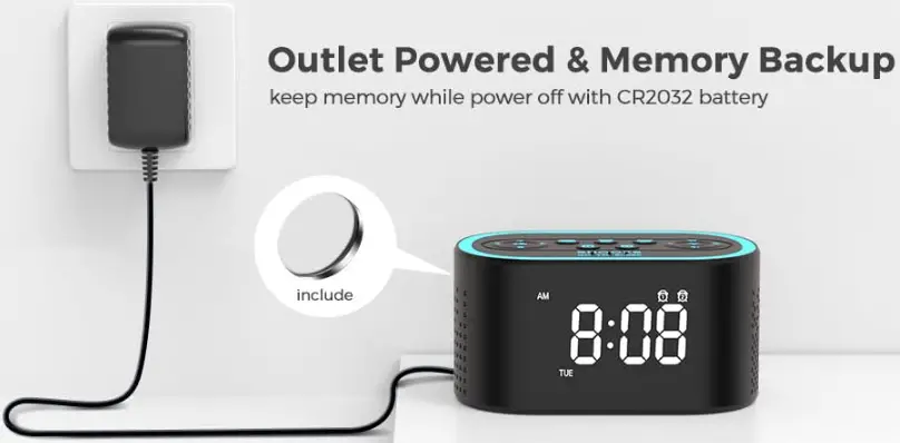 ONLAKE-A20-Small-Radio-Alarm-Clock-for-Bedroom-fig-2