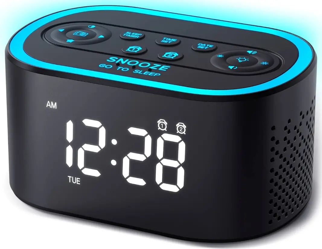 ONLAKE-A20-Small-Radio-Alarm-Clock-for-Bedroom