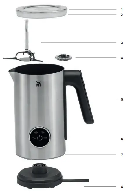 WMF 2227911 Lumero Milk Frother - fig 1