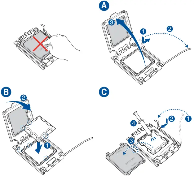 ASUS Prime B650M-A WIFI Motherboard Step 1