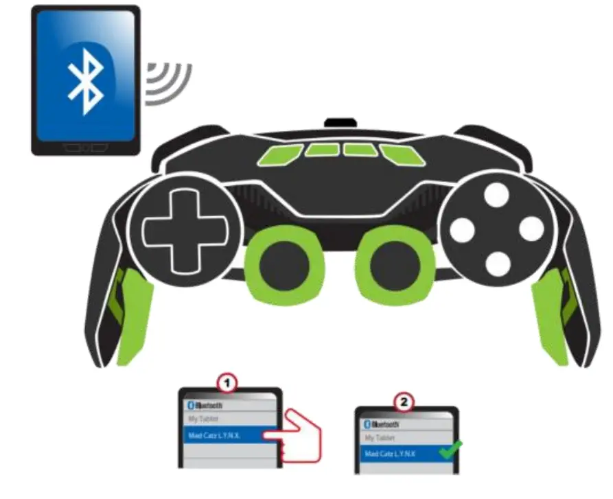 Mad Catz L.Y.N.X.3 Mobile Wireless Controller-5