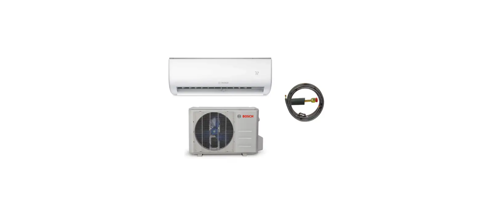 Bosch Climate 5000 Series Ductless Mini Split Air Conditioner With Heat Pump User Manual