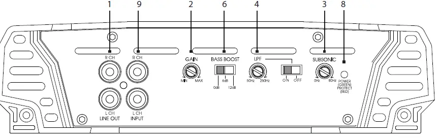 Lanzar HTG157 Amplifier Car Audio Bass Boost (2)
