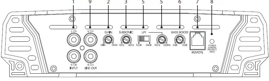 Lanzar HTG157 Amplifier Car Audio Bass Boost (4)