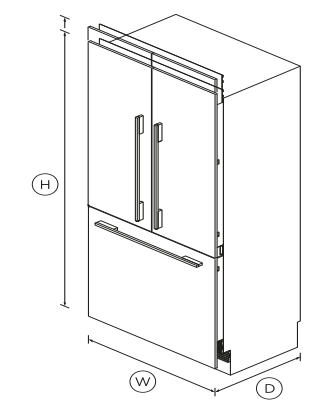FISHER-PAYKEL-RS36A80J1N-Integrated-French-Door-Refrigerator-Freezer,-Ice-FIG1