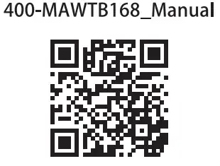 SANWA GMAWTB168 Wireless Trackball Mouse Receiver - Qr Code