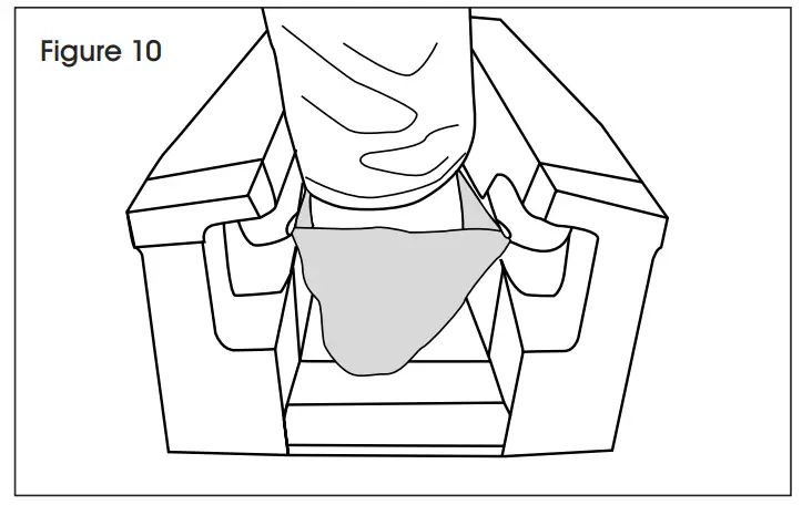 ULINE H-2618 Bootie Butler Small - 10