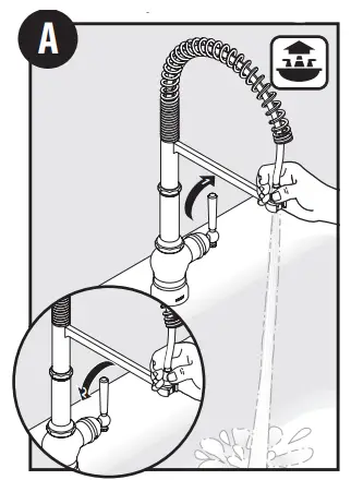 MOEN-S73104BL-One-Handle-Pre-Rinse-Spring-Pulldown-FIG-16