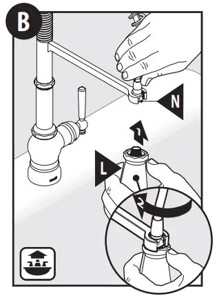 MOEN-S73104BL-One-Handle-Pre-Rinse-Spring-Pulldown-FIG-17