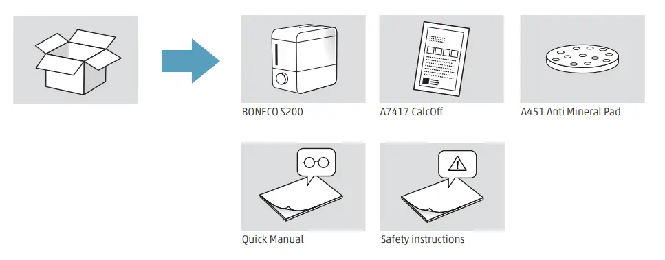 BONECO-S200-Steamer-Humidifier-for-Rooms Fans-fig-1