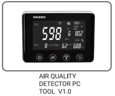 INKBIRD IAQM 128W Air Quality Detector - 6
