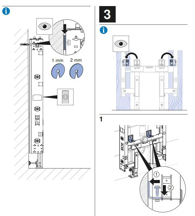 GEBERIT 131203SI5 Monolith Standing WC Module Instruction Manual - How to use