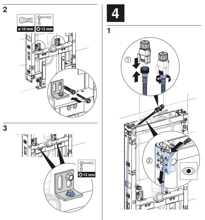 GEBERIT 131203SI5 Monolith Standing WC Module Instruction Manual - How to use
