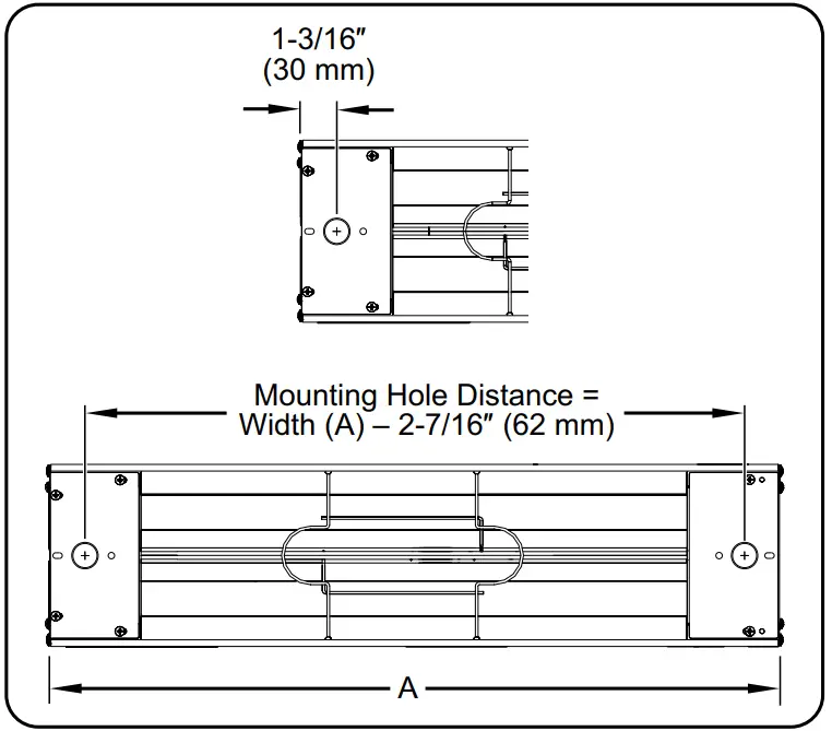 Countertop Conduit Hole Dimension