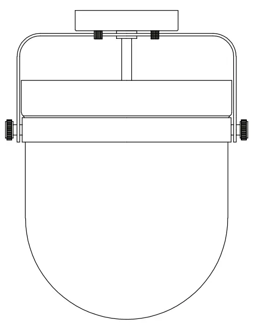 Hunter 19835 3 Light Flush Mount - fig