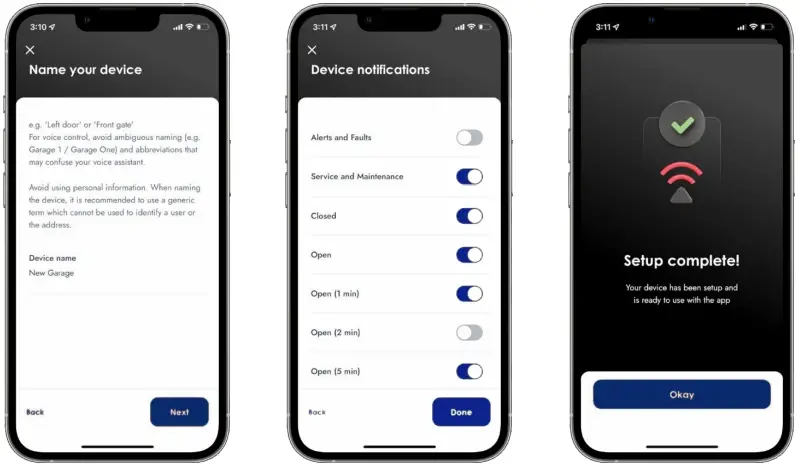 GARADOR Smart Phone Control Kit and App-fig14