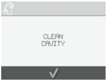 MERRYCHEF Eikon E1S High Speed Countertop - process is complete