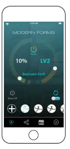 Modern Forms FH-W1803-44L-27-TT Flush Mount Ceiling Fan 10