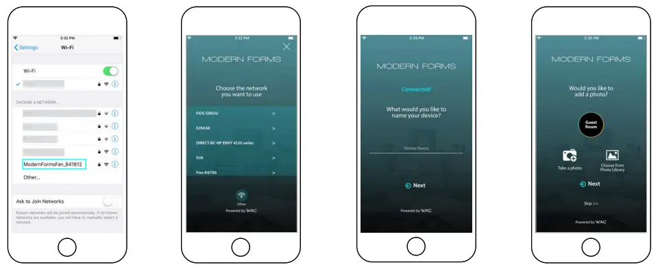 Modern Forms FH-W1803-44L-27-TT Flush Mount Ceiling Fan 7