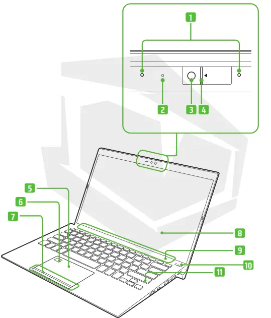 MONSTER HUMA H4 Gaming Laptop -2