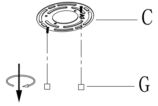 ZEVNI L3ZIMBEMW63C3SK8 Jubal 3 Light 12 2 Inch Flush Mount Light-fig3