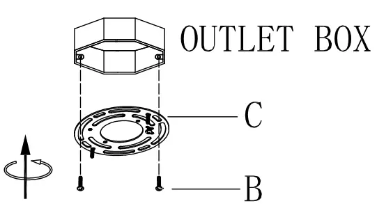 ZEVNI L3ZIMBEMW63C3SK8 Jubal 3 Light 12 2 Inch Flush Mount Light-fig5