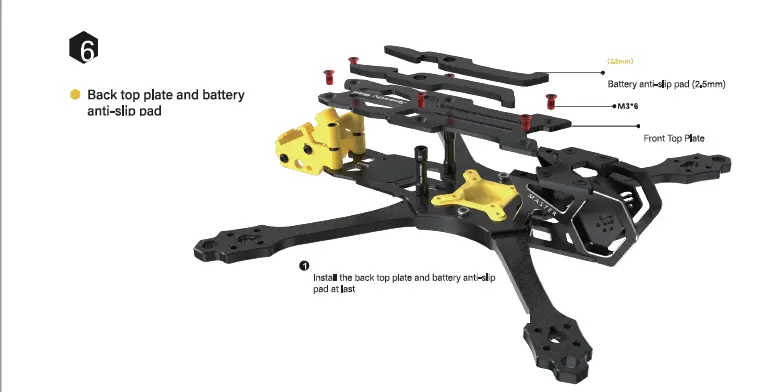 Speedy-Bee-Master-5-HD-Frame-Kit-FIG-6