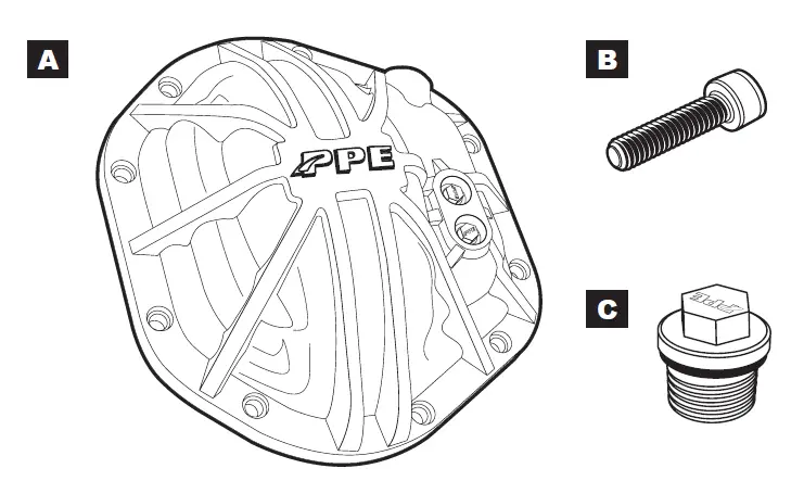 PPE 238053120 Cast Nodular Iron Differential Cover Dana 44 2007-2018 Wrangler-01