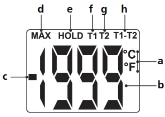 Laserliner 082 035A ThermoMaster Thermometer - max. 1999