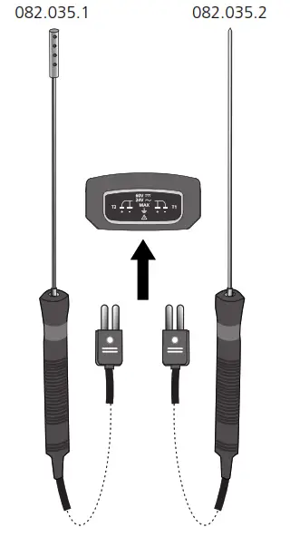 Laserliner 082 035A ThermoMaster Thermometer - thermocou