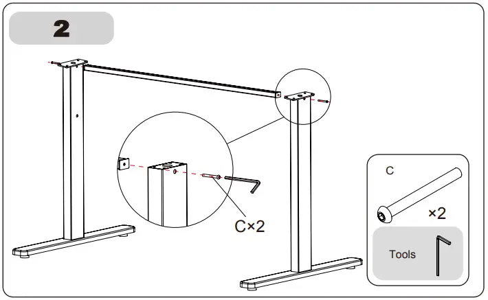 X-Rocker-5136701-Spectrum-RGB-Gaming-Desk-with-Glass-Top-and-LED-Lights-fig-6
