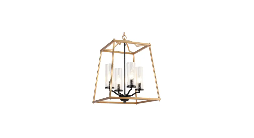 Zevni A04477 4-light Gold Transitional Cage Chandelier Instruction Manual Zevni A04477 4-light Gold Transitional Cage Chandelier Instruction Manual