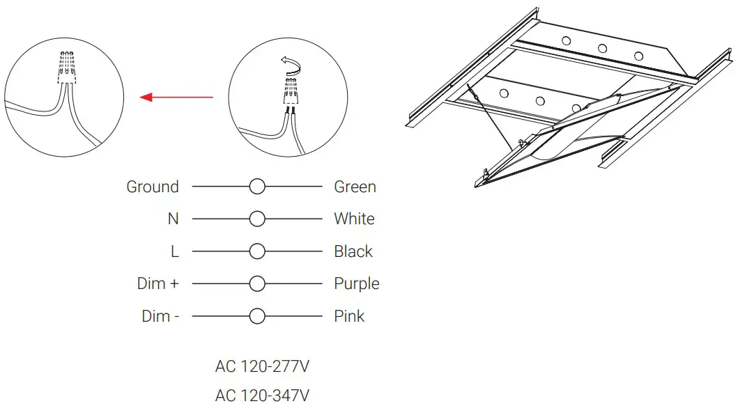 Linmore LED AD1 ACE LED Door Kit - Figure 7