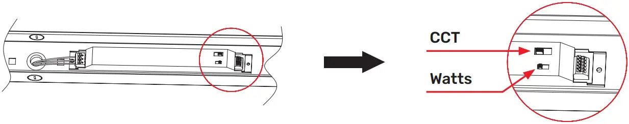 Linmore LED AD1 ACE LED Door Kit - Selectable CCT