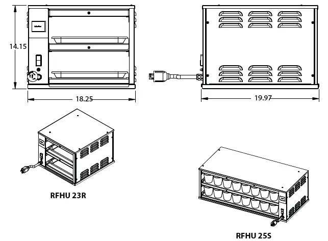 Duke-RFHU-23R-2.5-Inch-Deep-Hot-Holding-Cabinet-28