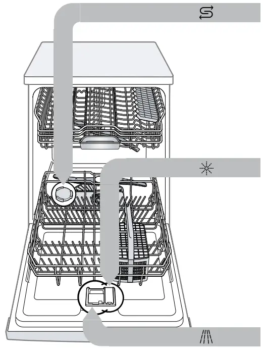 BOSCH SMS6ECI93E Free Standing Dishwasher-