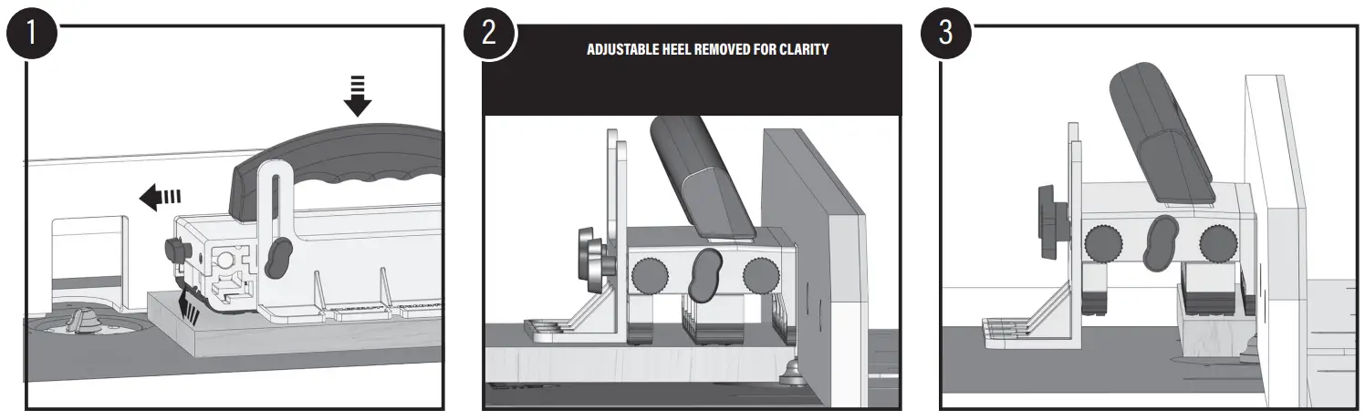 MILESCRAFT 3406 GrabberPRO Push block for Table Saws Router Tables - Figure 10