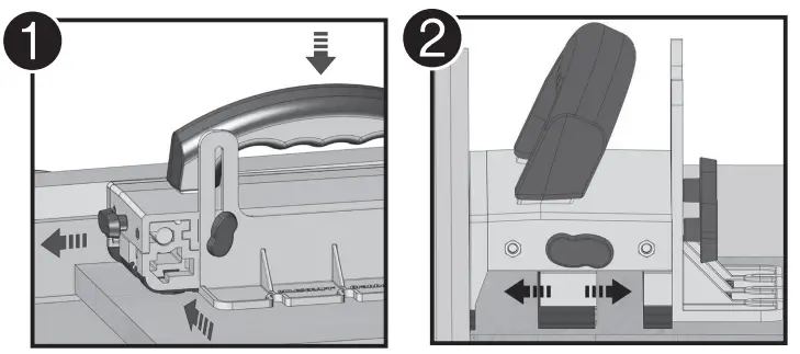 MILESCRAFT 3406 GrabberPRO Push block for Table Saws Router Tables - Figure 8