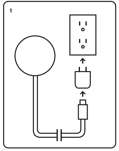 verizon Magnetic Charging Pad with Fast Charge - Figure 1