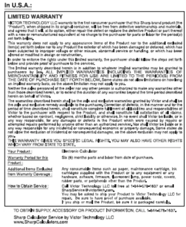 SHARP EL-T3301 12 Digit Thermal Printing Calculator with 10 Digit Large Print - LOGO0