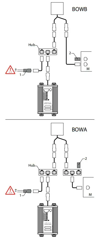 vetus WRCBS Universal Bluetooth Wireless Remote Control - CANVWRC