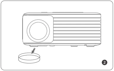 Apeman LC500 Video Projector B2