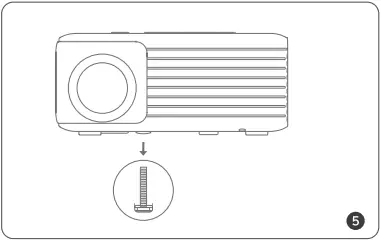 Apeman LC500 Video Projector B5