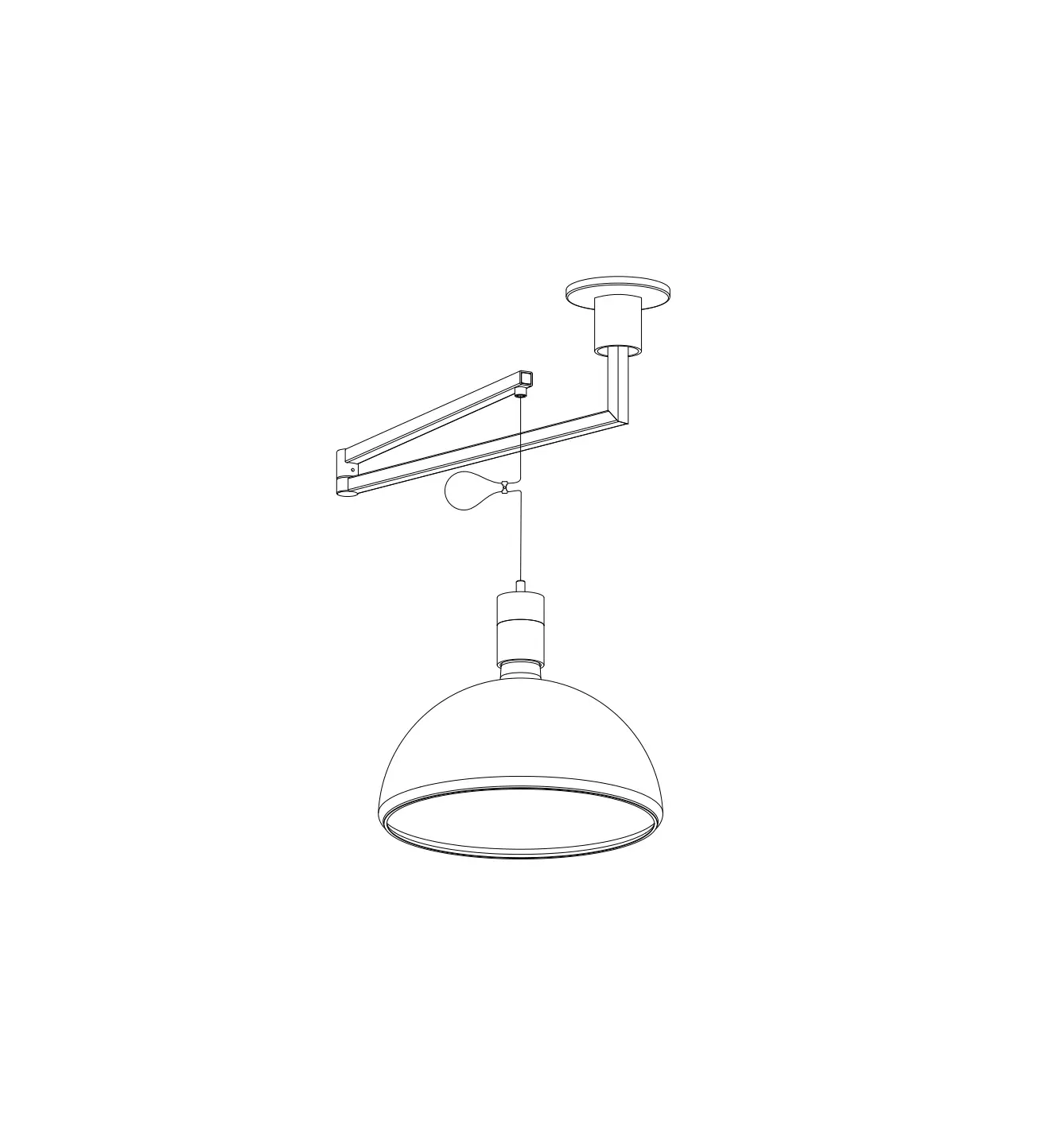 Nemo E26 Fluo Suspension Lamp Instruction Manual