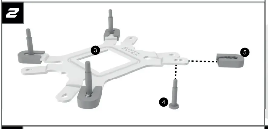 Inel Lga 1200/ 1150/1151/1155/1156/1366 Installation