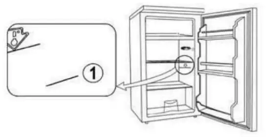 Moulinex MSTTR77WH Refrigerator - REFRIGERATOR