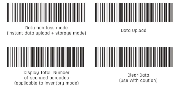 deli E14953W Handheld Barcode Scanner - bar code 3